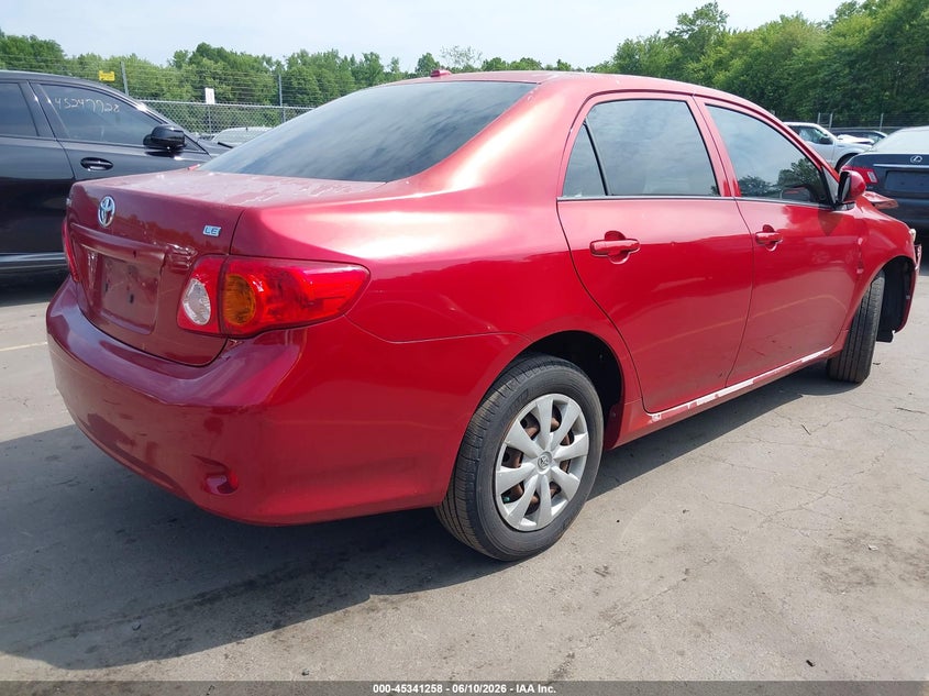 2009 Toyota Corolla VIN JTDBL40E499079569 IAAI salvage auction — FRONT END, Salvage-Parts Only (Connecticut), sold $450 on 2026-07-20 (photo 4)