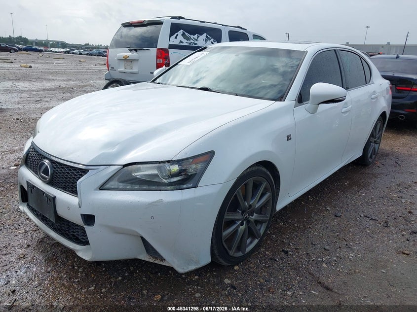 2014 Lexus Gs VIN JTHBE1BL7E5035506 IAAI salvage auction — WATER/FLOOD, Salvage (Texas), sold $3,125 on 2026-07-16 (photo 2)