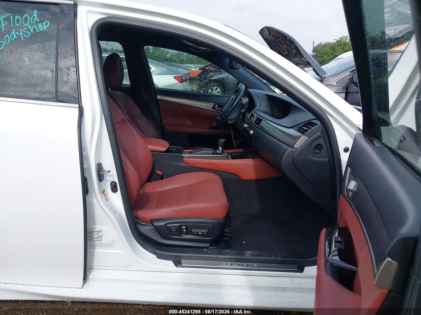 2014 Lexus Gs VIN JTHBE1BL7E5035506 IAAI salvage auction — WATER/FLOOD, Salvage (Texas), sold $3,125 on 2026-07-16 (photo 5)