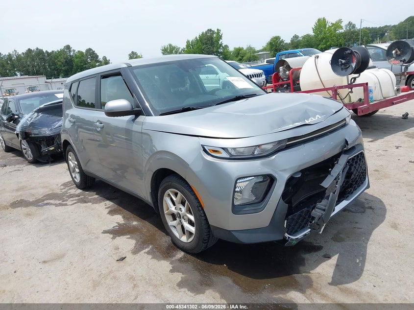 2022 Kia Soul VIN KNDJ23AU9N7805558 IAAI salvage auction — FRONT END, Salvage (Virginia), sold $3,425 on 2026-07-31 (photo 1)