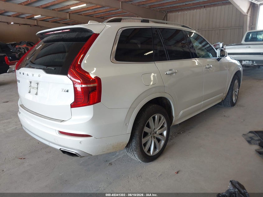 2016 Volvo Xc90 VIN YV4A22PK6G1040313 IAAI salvage auction — FRONT END, Salvage Title, sold $6,200 on 2026-08-20 (photo 4)