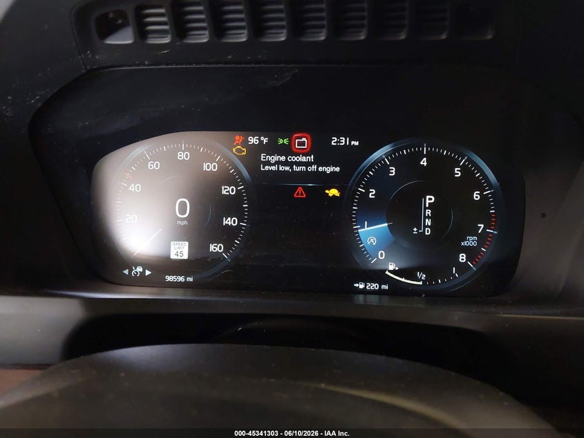2016 Volvo Xc90 VIN YV4A22PK6G1040313 IAAI salvage auction — FRONT END, Salvage Title, sold $6,200 on 2026-08-20 (photo 7)