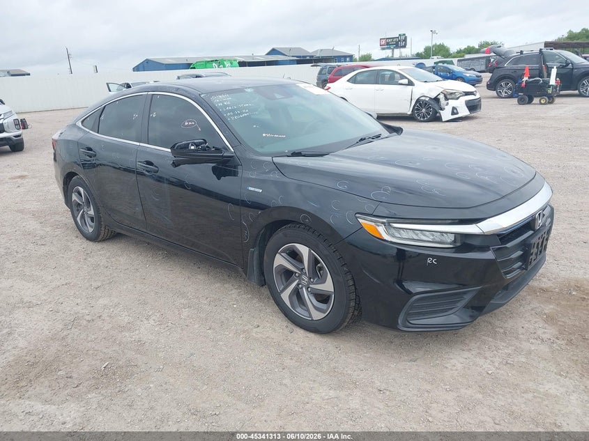 2019 Honda Insight VIN 19XZE4F52KE000871 IAAI salvage auction — HAIL, Original (Texas), sold $5,625 on 2026-07-19 (photo 1)