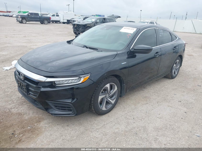 2019 Honda Insight VIN 19XZE4F52KE000871 IAAI salvage auction — HAIL, Original (Texas), sold $5,625 on 2026-07-19 (photo 2)