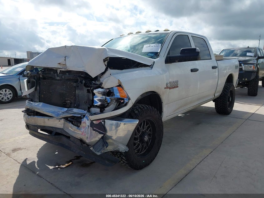 2017 Ram 2500 VIN 3C6UR5CL5HG647955 IAAI salvage auction — FRONT END, Original (Texas), sold $12,150 on 2026-08-31 (photo 2)