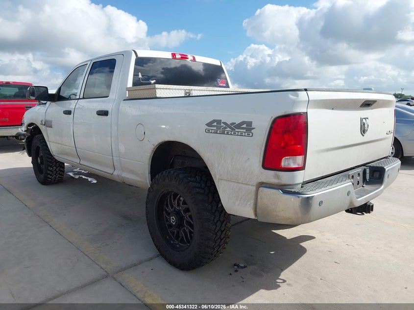 2017 Ram 2500 VIN 3C6UR5CL5HG647955 IAAI salvage auction — FRONT END, Original (Texas), sold $12,150 on 2026-08-31 (photo 3)