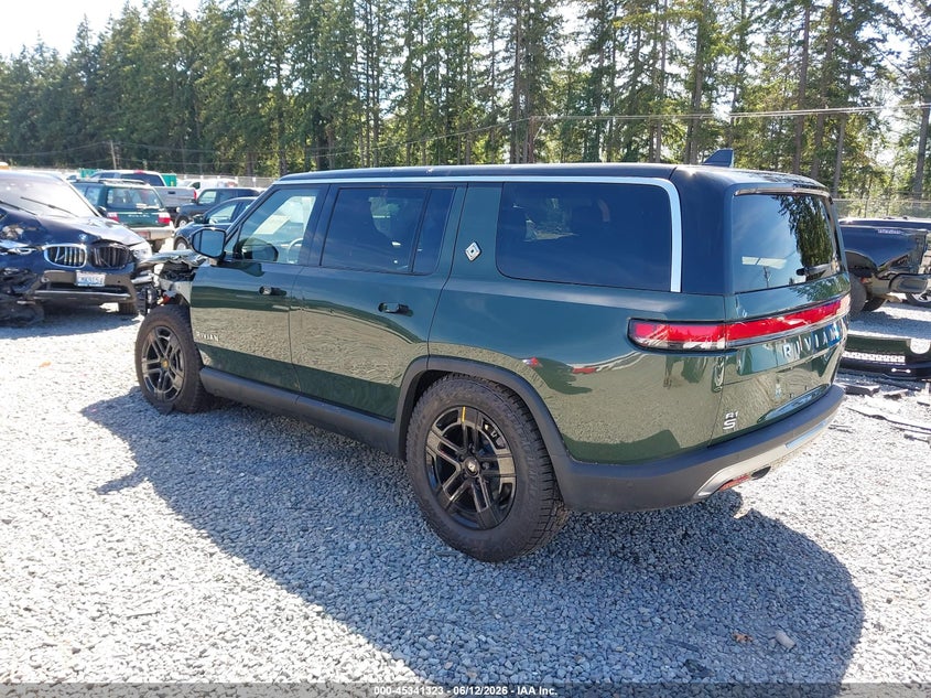 2025 Rivian R1s VIN 7PDSGBBA4SN062277 IAAI salvage auction — FRONT END, Salvage Title, sold $22,100 on 2026-08-12 (photo 3)
