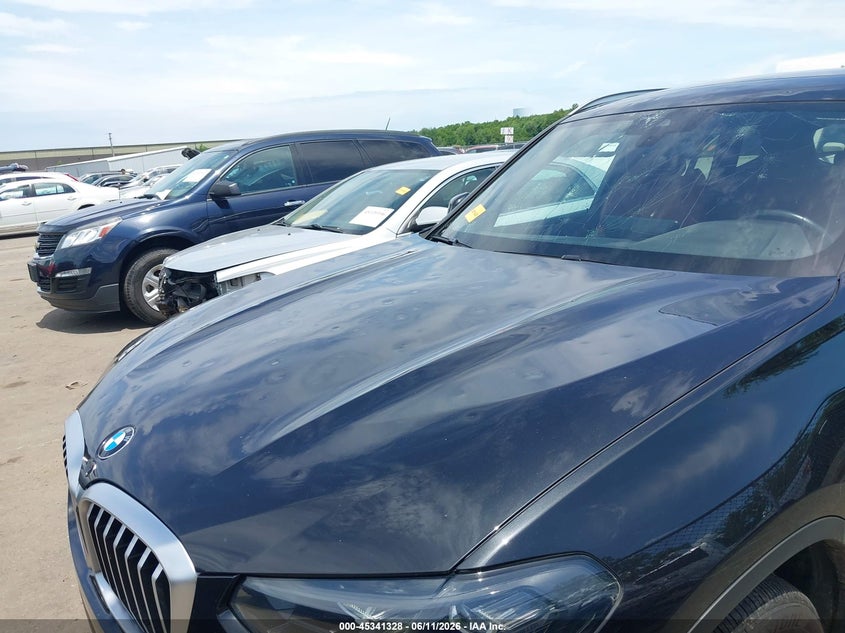2022 BMW X3 VIN 5UX53DP09N9L94920 IAAI salvage auction — HAIL, Salvage (Ohio), sold $18,050 on 2026-07-07 (photo 6)