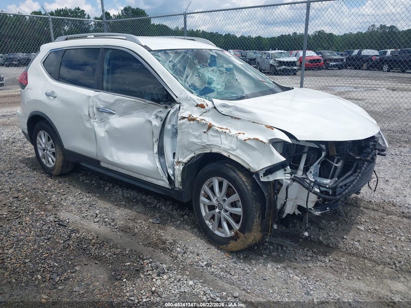2020 Nissan Rogue VIN JN8AT2MT9LW011077 IAAI salvage auction — RIGHT FRONT, Salvage (Georgia), sold $1,100 on 2026-07-24 (photo 1)