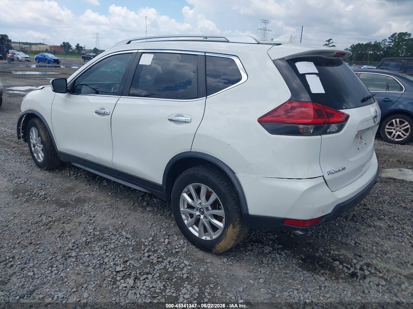 2020 Nissan Rogue VIN JN8AT2MT9LW011077 IAAI salvage auction — RIGHT FRONT, Salvage (Georgia), sold $1,100 on 2026-07-24 (photo 3)