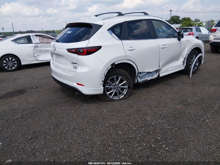 2024 Mazda Cx-5 VIN JM3KFBCLXR0482280 IAAI salvage auction — SIDE, Salvage (Idaho), sold $8,200 on 2026-07-09 (photo 4)