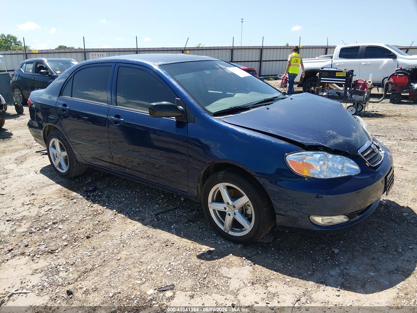 2007 Toyota Corolla VIN JTDBR32E870116758 IAAI salvage auction — FRONT END, Salvage (Texas), sold $450 on 2026-07-09 (photo 1)