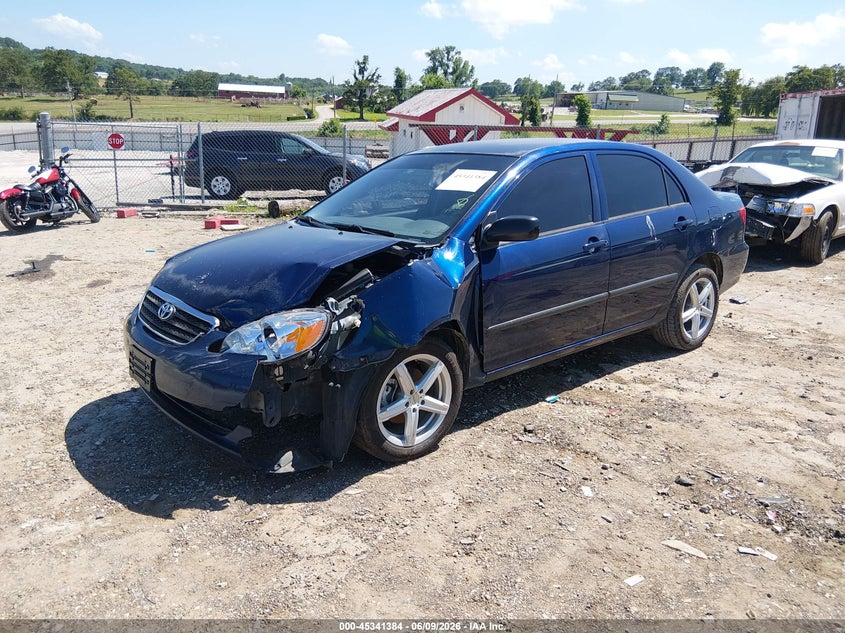 2007 Toyota Corolla VIN JTDBR32E870116758 IAAI salvage auction — FRONT END, Salvage (Texas), sold $450 on 2026-07-09 (photo 2)