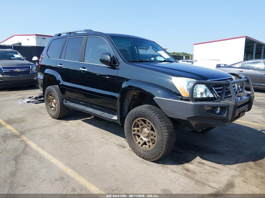 2009 Lexus Gx 470 VIN JTJBT20X290175837 IAAI salvage auction — LEFT SIDE, Salvage (South Carolina), sold $11,200 on 2026-07-22 (photo 1)