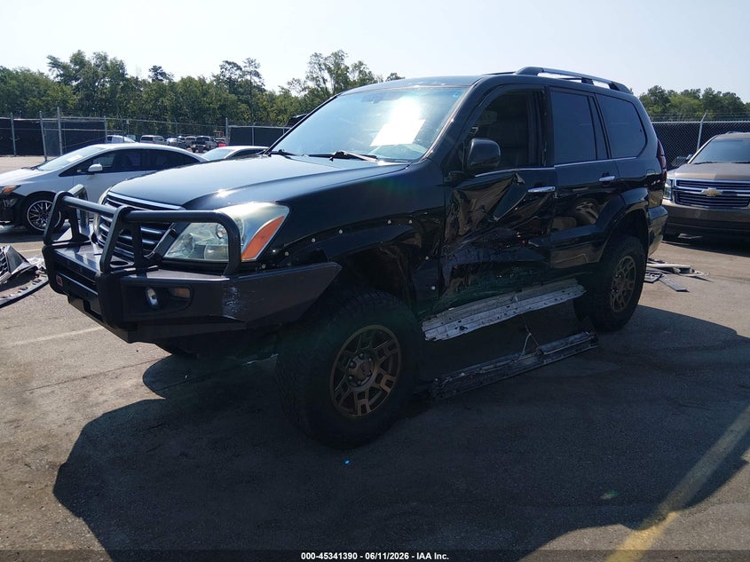 2009 Lexus Gx 470 VIN JTJBT20X290175837 IAAI salvage auction — LEFT SIDE, Salvage (South Carolina), sold $11,200 on 2026-07-22 (photo 2)