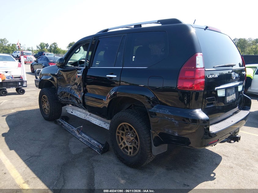 2009 Lexus Gx 470 VIN JTJBT20X290175837 IAAI salvage auction — LEFT SIDE, Salvage (South Carolina), sold $11,200 on 2026-07-22 (photo 3)