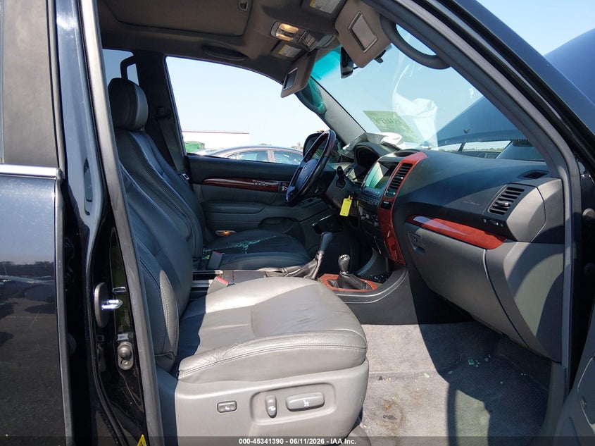 2009 Lexus Gx 470 VIN JTJBT20X290175837 IAAI salvage auction — LEFT SIDE, Salvage (South Carolina), sold $11,200 on 2026-07-22 (photo 5)