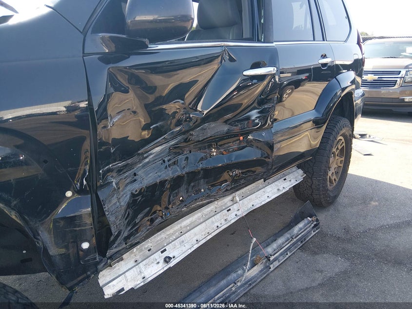 2009 Lexus Gx 470 VIN JTJBT20X290175837 IAAI salvage auction — LEFT SIDE, Salvage (South Carolina), sold $11,200 on 2026-07-22 (photo 6)