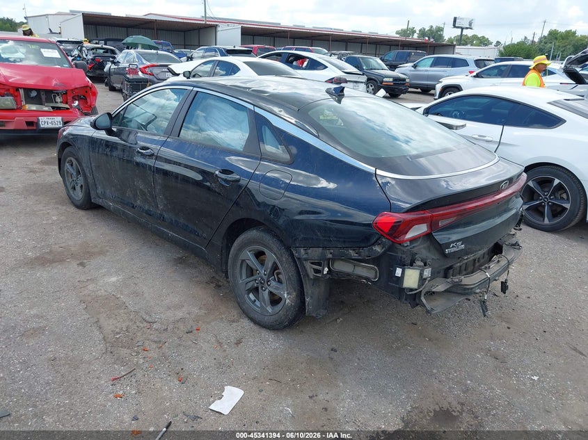 2021 Kia K5 VIN 5XXG14J2XMG013197 IAAI salvage auction — ROLLOVER, Salvage Title, sold $200 on 2026-07-22 (photo 3)