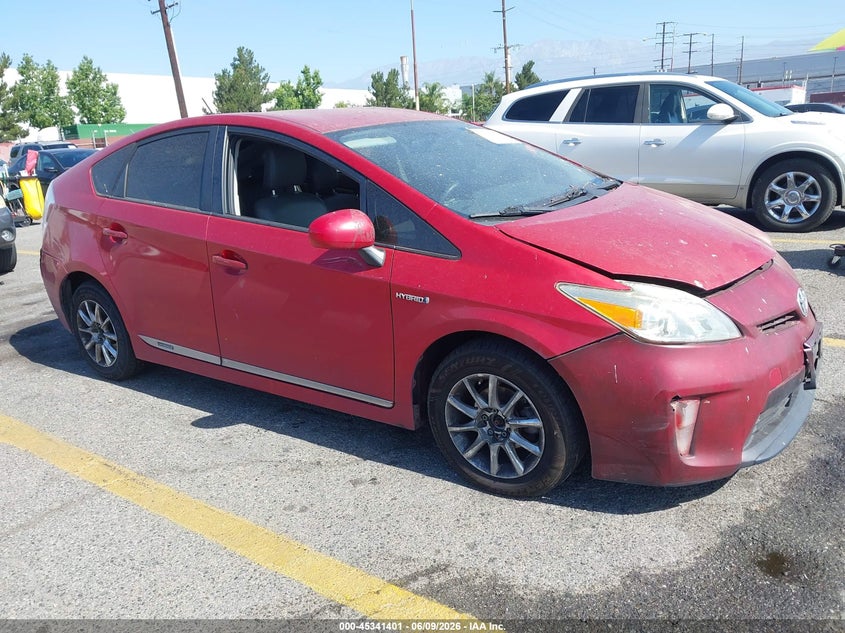 2012 Toyota Prius VIN JTDKN3DU8C1574062 IAAI salvage auction — NORMAL WEAR, Salvage Title, sold $1,000 on 2026-07-21 (photo 1)