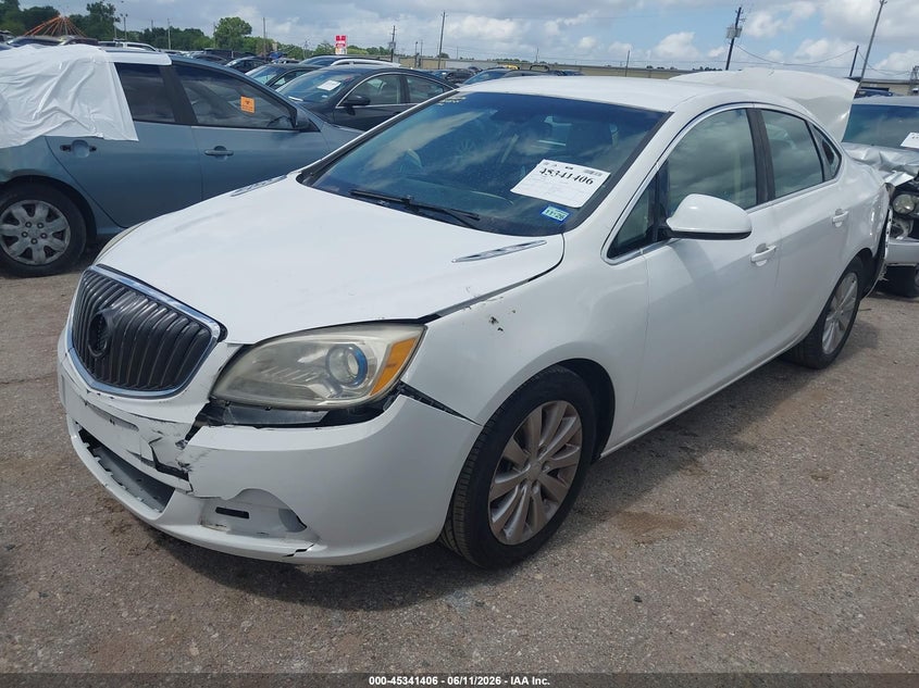 2015 Buick Verano VIN 1G4PP5SK9F4127431 IAAI salvage auction — FRONT & REAR, Salvage (Texas), sold $700 on 2026-07-29 (photo 2)