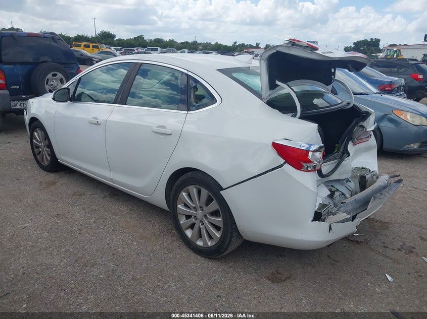 2015 Buick Verano VIN 1G4PP5SK9F4127431 IAAI salvage auction — FRONT & REAR, Salvage (Texas), sold $700 on 2026-07-29 (photo 3)