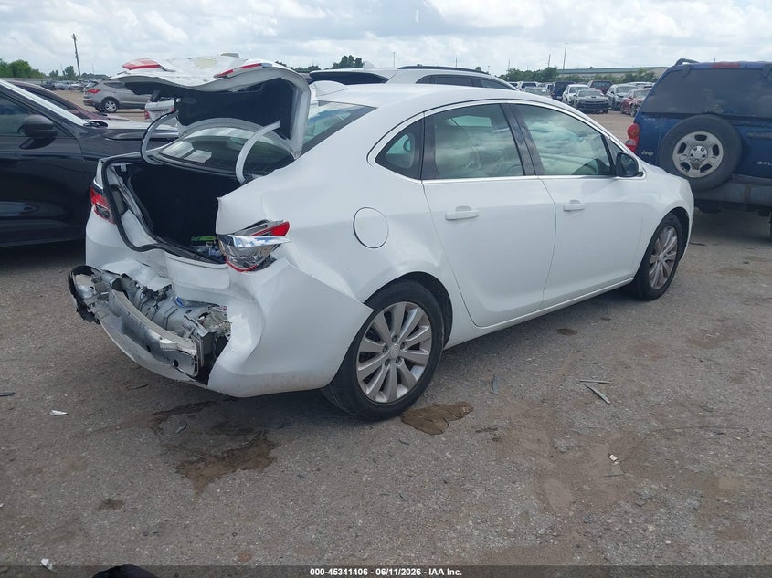 2015 Buick Verano VIN 1G4PP5SK9F4127431 IAAI salvage auction — FRONT & REAR, Salvage (Texas), sold $700 on 2026-07-29 (photo 4)
