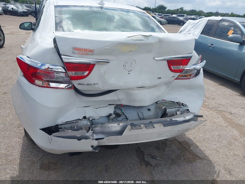 2015 Buick Verano VIN 1G4PP5SK9F4127431 IAAI salvage auction — FRONT & REAR, Salvage (Texas), sold $700 on 2026-07-29 (photo 6)