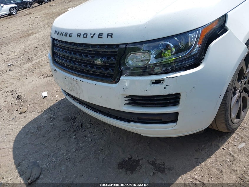 2014 Land rover RANGE ROVER VIN SALGS2TF4EA174944 IAAI salvage auction — FRONT END, Salvage Title, sold $5,200 on 2026-08-02 (photo 6)