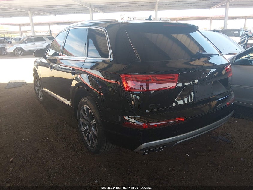 2018 Audi Q7 VIN WA1LAAF70JD030088 IAAI salvage auction — FRONT END, Salvage (Arizona), sold $900 on 2026-07-28 (photo 3)