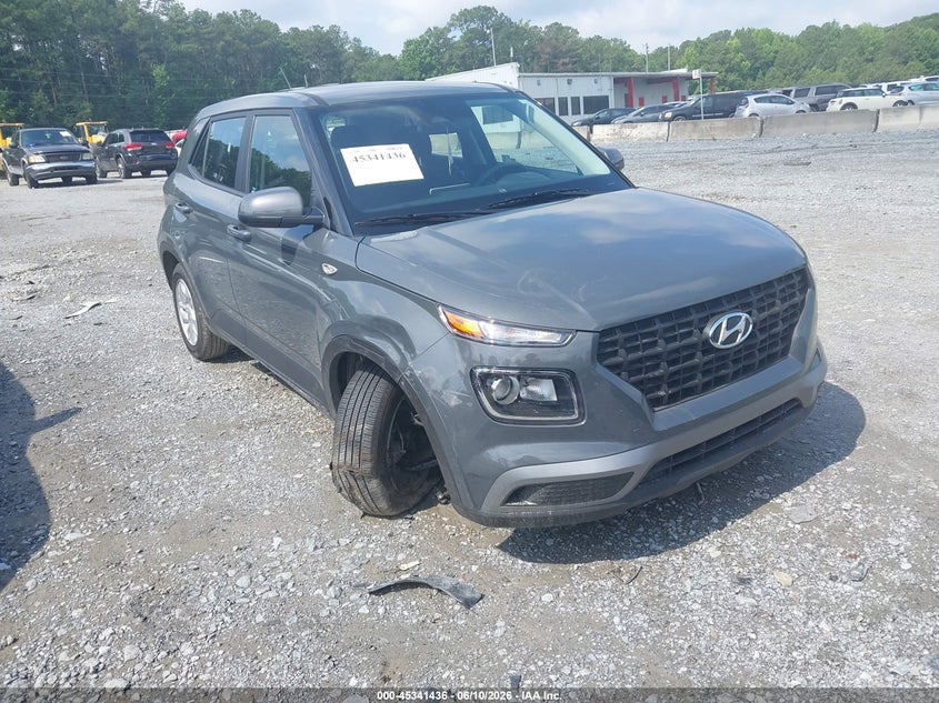 2025 Hyundai Venue VIN KMHRB8A38SU385761 IAAI salvage auction — RIGHT FRONT, Salvage (Alabama), sold $4,150 on 2026-07-12 (photo 1)