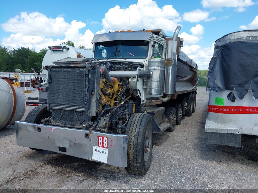 2001 Kenworth Construction VIN 1XKWDB9X81J865258 IAAI salvage auction — FRONT END, Salvage (Texas), sold $22,500 on 2026-07-15 (photo 2)