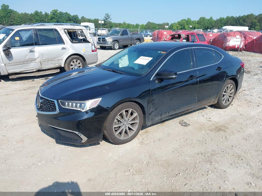 2018 Acura Tlx VIN 19UUB1F33JA006729 IAAI salvage auction — MECHANICAL, Salvage Title, sold $3,200 on 2026-09-11 (photo 2)
