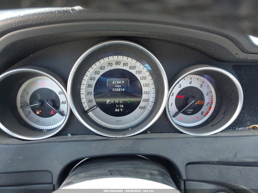 2013 Mercedes-benz C-klasse VIN WDDGF4HB2DR290601 IAAI salvage auction — LEFT SIDE, Salvage (California), sold $550 on 2026-08-06 (photo 7)