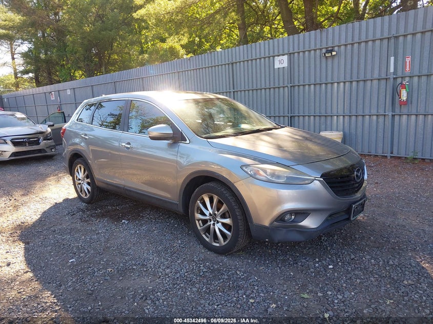 2014 Mazda Cx-9 VIN JM3TB3DV7E0426040 IAAI salvage auction — NORMAL WEAR, Clear (New Jersey), sold $1,125 on 2026-07-22 (photo 1)