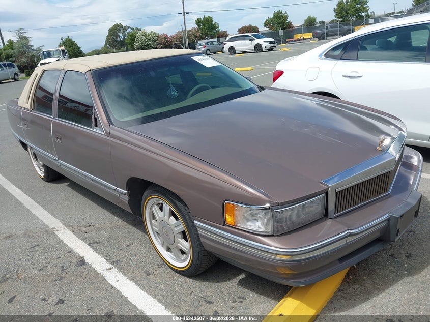1995 Cadillac Deville VIN 1G6KD52B1SU231173 IAAI salvage auction — UNKNOWN, Clear - Dealer Only (California), sold $800 on 2026-07-09 (photo 1)