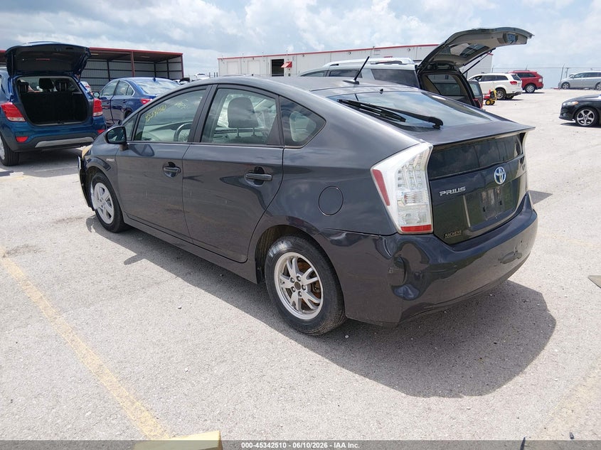 2011 Toyota Prius VIN JTDKN3DUXB5308579 IAAI salvage auction — RIGHT FRONT, Salvage (Missouri), sold $1,150 on 2026-07-09 (photo 3)