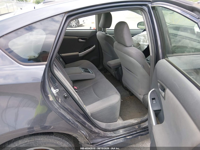 2011 Toyota Prius VIN JTDKN3DUXB5308579 IAAI salvage auction — RIGHT FRONT, Salvage (Missouri), sold $1,150 on 2026-07-09 (photo 8)