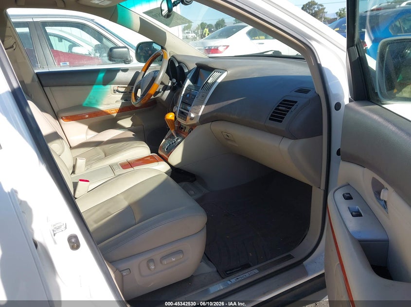 2007 Lexus Rx 350 VIN JTJHK31U072004688 IAAI salvage auction — FRONT END, Salvage (California), sold $1,850 on 2026-07-30 (photo 5)