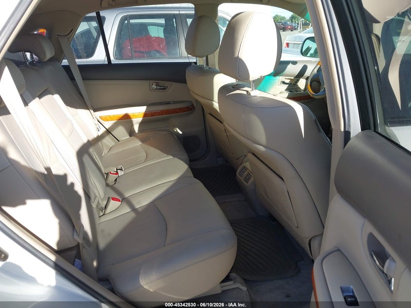 2007 Lexus Rx 350 VIN JTJHK31U072004688 IAAI salvage auction — FRONT END, Salvage (California), sold $1,850 on 2026-07-30 (photo 8)