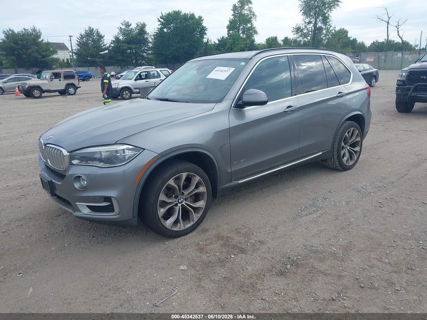 2014 BMW X5 VIN 5UXKR6C55E0C02530 IAAI salvage auction — NORMAL WEAR, Clear (California), sold $4,300 on 2026-07-21 (photo 2)