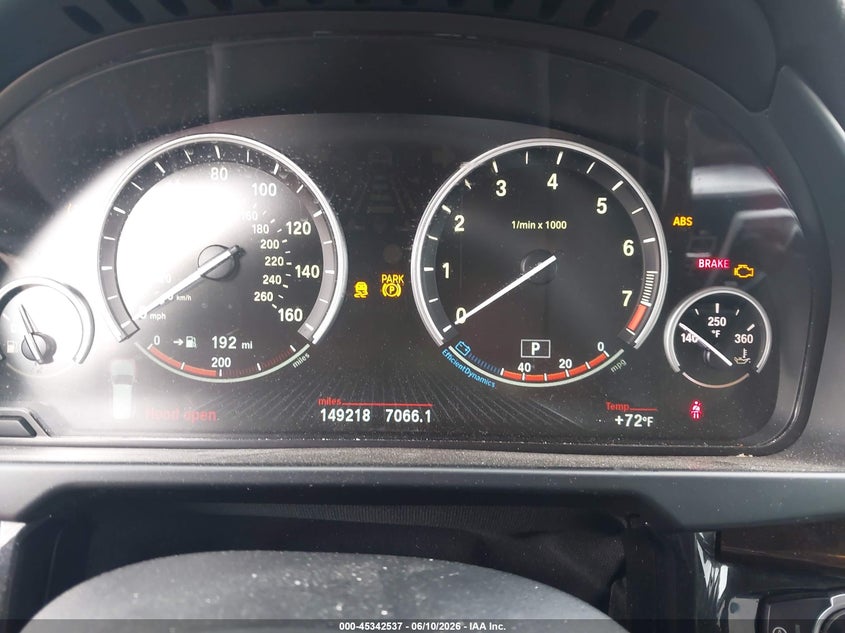 2014 BMW X5 VIN 5UXKR6C55E0C02530 IAAI salvage auction — NORMAL WEAR, Clear (California), sold $4,300 on 2026-07-21 (photo 7)