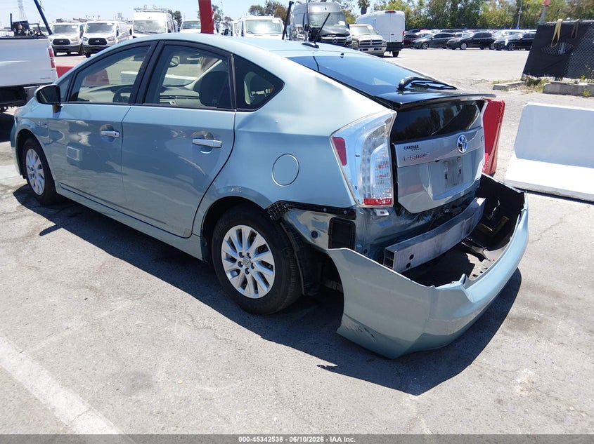 2014 Toyota Prius VIN JTDKN3DP6E3055562 IAAI salvage auction — RIGHT SIDE, Salvage Title, sold $1,950 on 2026-07-30 (photo 3)
