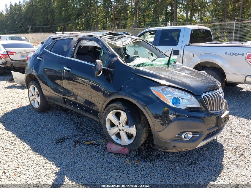 2015 Buick Encore VIN KL4CJHSB8FB132082 IAAI salvage auction — ROLLOVER, Bill Of Sale (Washington), sold $525 on 2026-08-01 (photo 1)