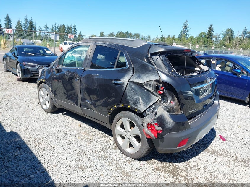 2015 Buick Encore VIN KL4CJHSB8FB132082 IAAI salvage auction — ROLLOVER, Bill Of Sale (Washington), sold $525 on 2026-08-01 (photo 3)