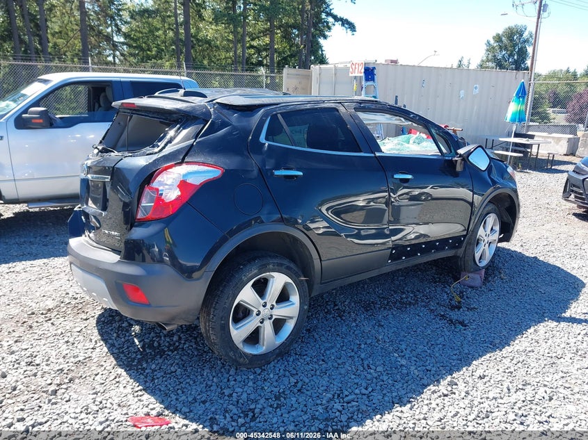 2015 Buick Encore VIN KL4CJHSB8FB132082 IAAI salvage auction — ROLLOVER, Bill Of Sale (Washington), sold $525 on 2026-08-01 (photo 4)