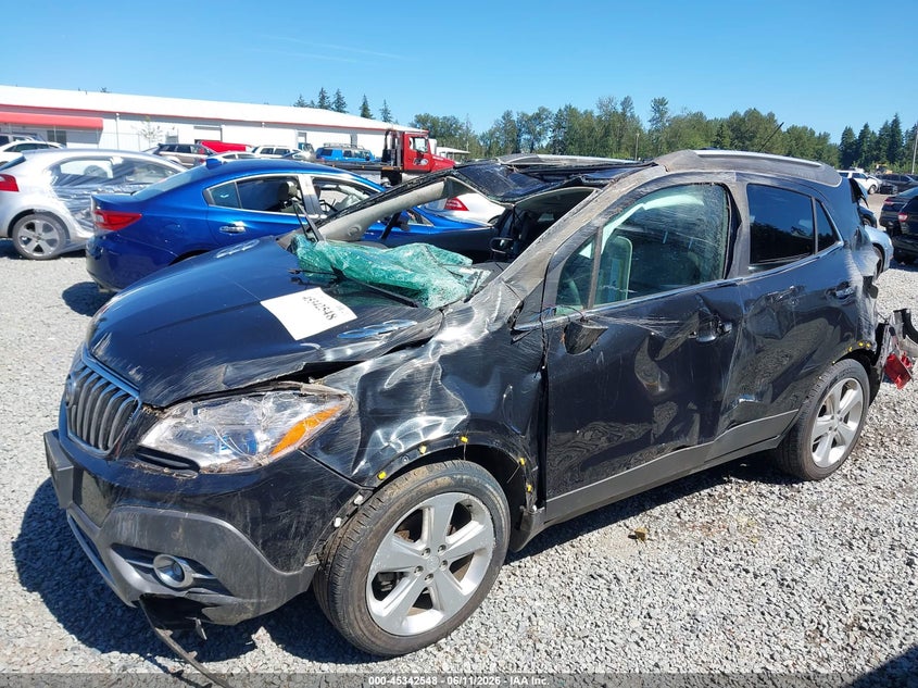 2015 Buick Encore VIN KL4CJHSB8FB132082 IAAI salvage auction — ROLLOVER, Bill Of Sale (Washington), sold $525 on 2026-08-01 (photo 6)