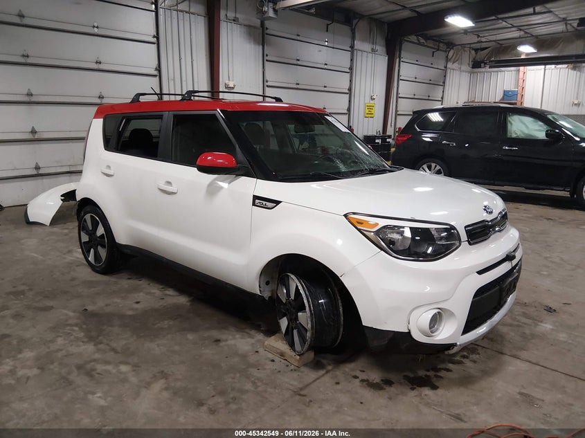 2017 Kia Soul VIN KNDJP3A5XH7410996 IAAI salvage auction — THEFT, Salvage (Iowa), sold $800 on 2026-07-25 (photo 1)