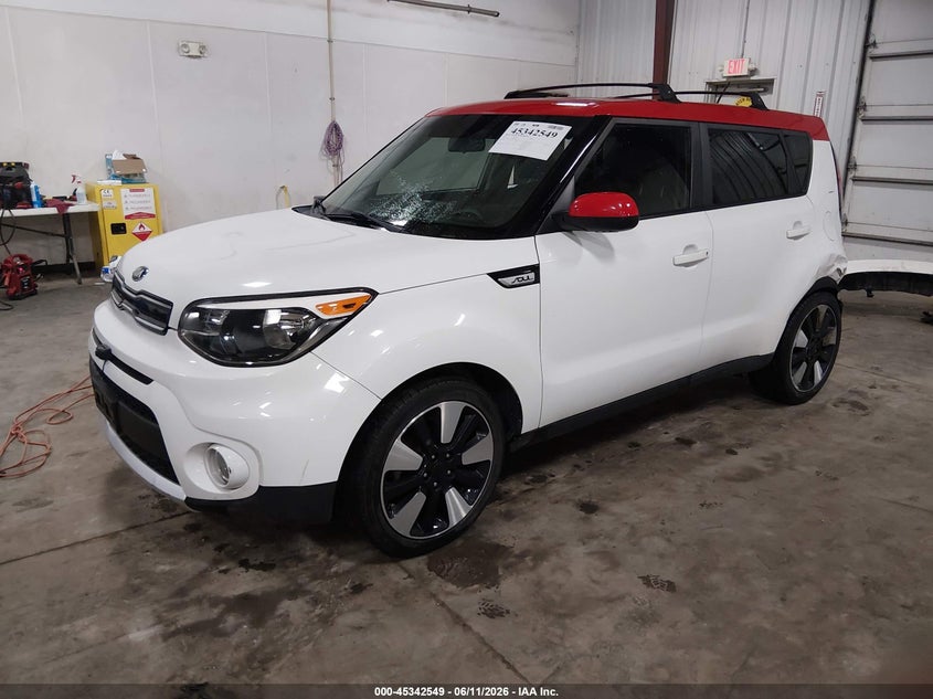 2017 Kia Soul VIN KNDJP3A5XH7410996 IAAI salvage auction — THEFT, Salvage (Iowa), sold $800 on 2026-07-25 (photo 2)