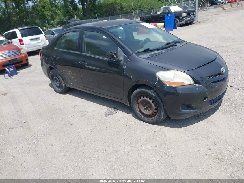 2007 Toyota Yaris VIN JTDBT923771048272 IAAI salvage auction — NORMAL WEAR, Clear (Indiana), sold $375 on 2026-07-22 (photo 1)